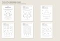 Actual printable activity pages from The Little Wedding Club: colouring, counting, word search and spot the difference.